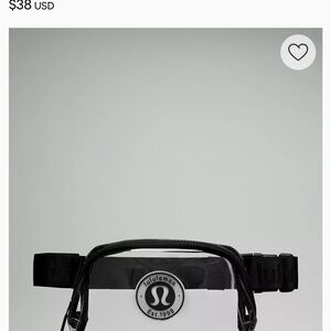 Lululemon Clear Belt Bag
